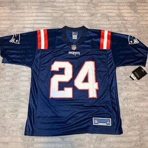 *NWT* NFL Pro Line Stephon Gilmore Patriots Blue Football Jersey